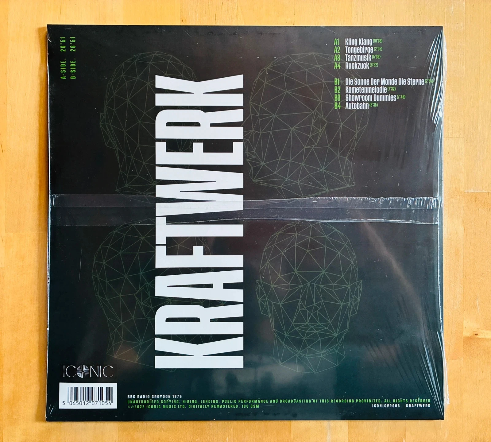 Vinylplaat 33T Kraftwerk BBC radio Croydon 1975. – photo 2